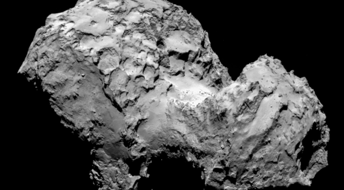 Rosetta ankommer til kometen 67P / Churyumov-Gerasimenko. Samtidig er kometen Siding Spring på vej mod Mars.