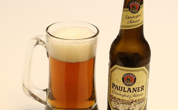 http://commons.wikimedia.org/wiki/File:Paulaner_Oktoberfest_Marzen_11.2oz_bottle_and_beer_mug.jpg